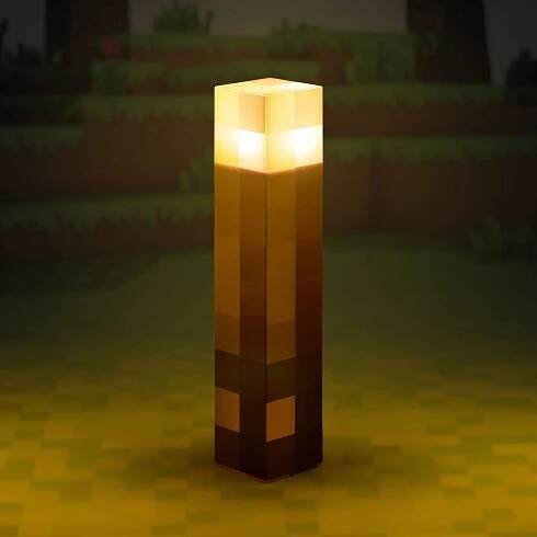 Minecraft - Torch - dekorativní lampa