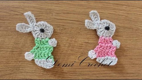 Easy Crochet Hat, Crochet Towel, Crochet Flower Tutorial, Easter Crochet, Crochet Bunny