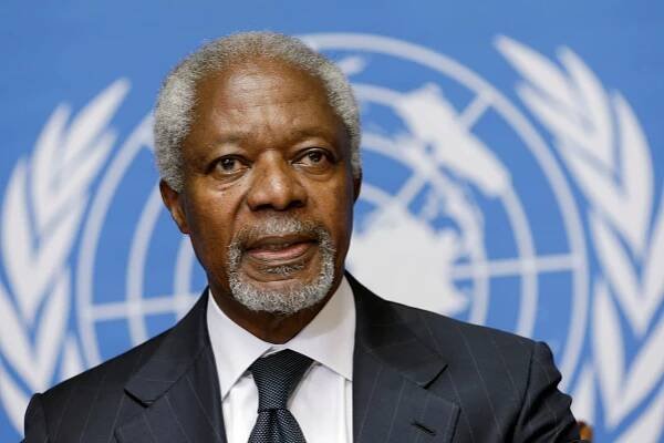 Foto: Člověk oddaný míru. Kofi Annan litoval, že svět nedokázal zbavit krveprolití