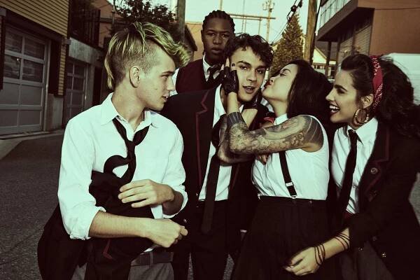 Liam James, Luke Tennie, Benjamin Wadsworth, Lana Condor, María Gabriela de Faría - Deadly Class - Promo