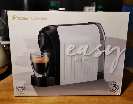 Kávovar na kapsle Tchibo Cafissimo EASY Bílý - Malé elektrospotřebiče