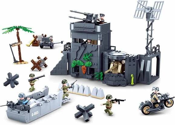 Sluban Army M38-B0861 bunkr v dunách
