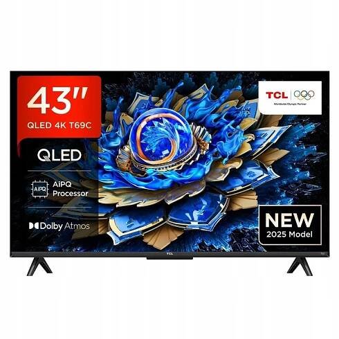 Chytrá televize TCL 4K Ultra HD 43" QLED