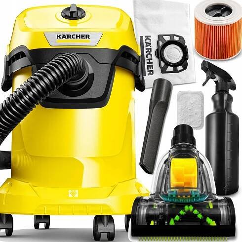 VYSAVAČ WD 3 KARCHER SET GIGANT TURBOKARTÁČ