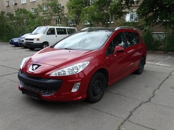 Aukce automobilu PEUGEOT 308 SW 1,6/110 kW. Vyvolávací cena 49.300 Kč. - Zisková dražba