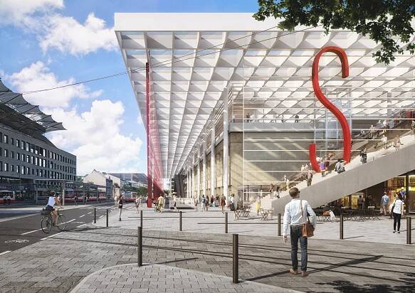 Takhle by měl vypadat moderní terminál na pražském Smíchově, hledá se projektant