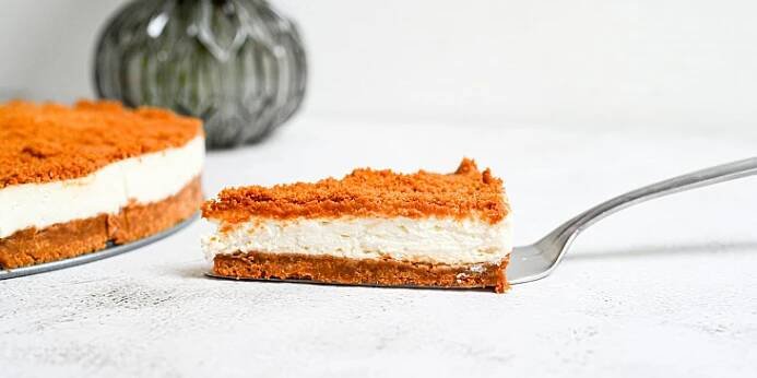 Lotus cheesecake z tvarohu (bez pečení) - fotografie receptu - TopRecepty.cz