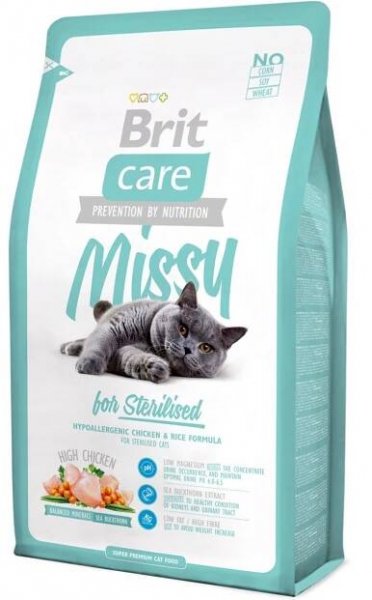 Brit Care Cat Missy for Sterilised, 7 kg 7 kg od 989 Kč