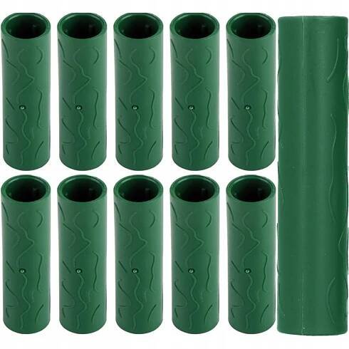 PŘÍMÁ SPOJKA PRO ZAHRADNÍ TYČE 7,5 cm SPOJKA TRUBKA PŘÍMÁ 11 mm 10kusů