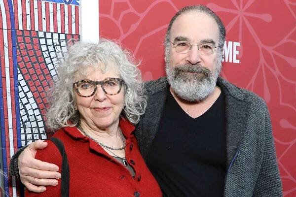 Kathryn Grody and Mandy Patinkin attend the "Homeland" Season 8 Premiere at Museum of Modern Art on February 04, 2020 in New York City.