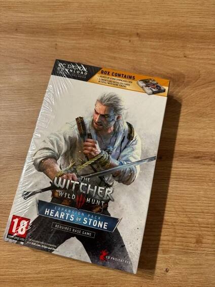 Karty Gwint/Gwent ze Zaklínače 3.Nerozbalené.Hearts of Stone