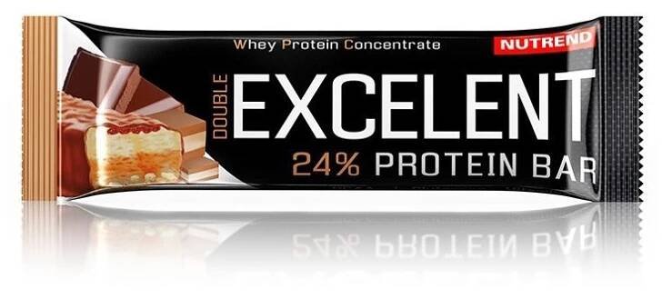Nutrend Excelent Protein Bar Double 40 g čokoláda/nugát s brusinkami od 27 Kč