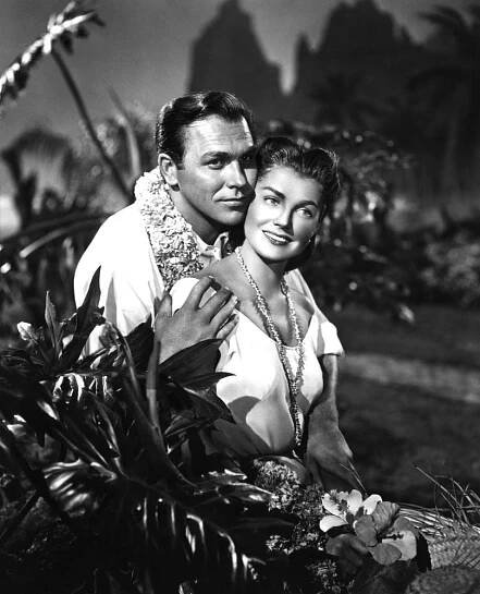 PAGAN LOVE SONG, Howard Keel, Esther Williams, 1950