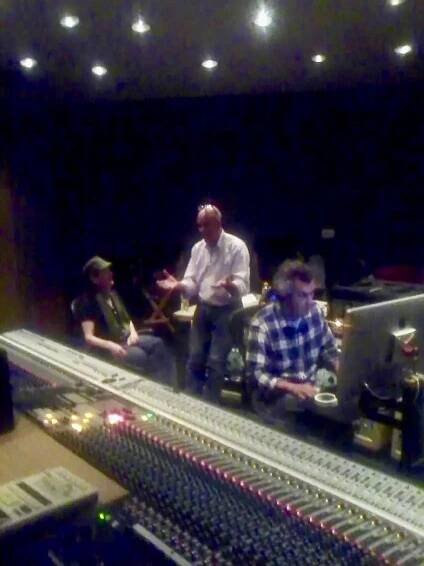 Andrea Plamondon, Charlie Barnett, and Chandler Harrod, at Capitol Records LA.
