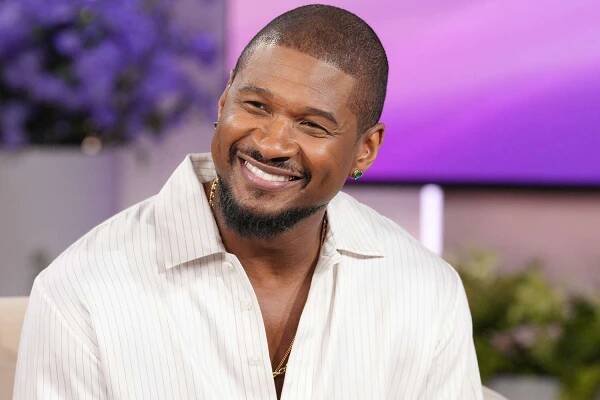 Usher appears with Jennifer Hudson on "The Jennifer Hudson Show"