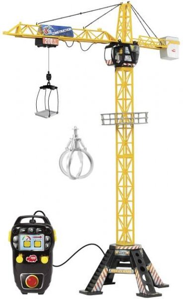 Dickie stavební jeřáb Mega Crane 120 cm na kabel