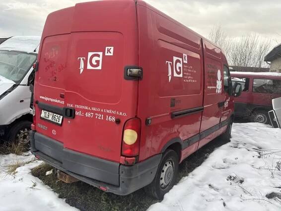 Renault master 2.5dci díly