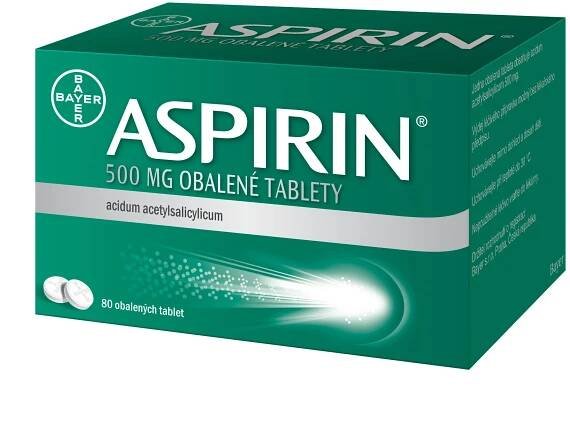 Aspirin 500 mg 80 tablet