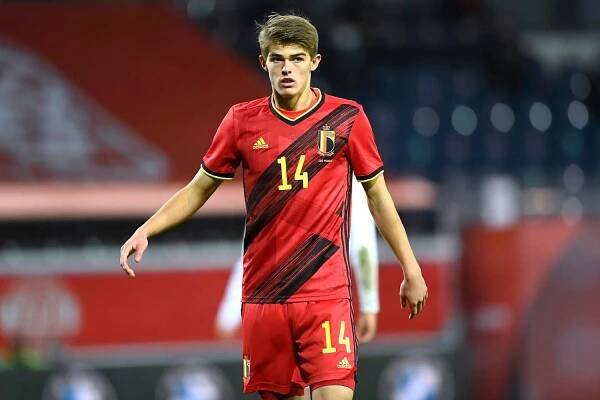 Belgium National Football Team Charles de Ketelaere Wallpaper
