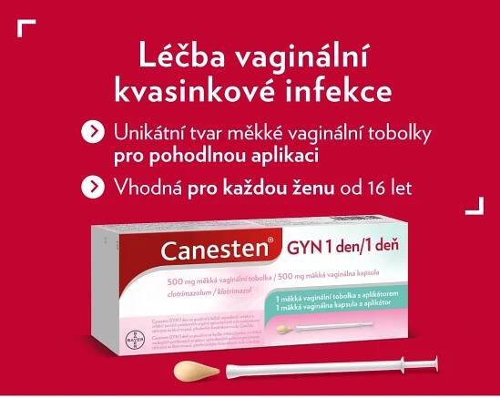 Canesten GYN 1 den 1 vaginální tobolka