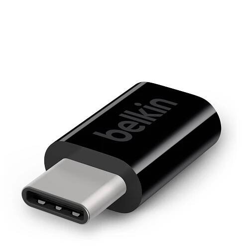 Belkin adaptér USB-C to microUSB černý - Redukce - Hlavní obrázek