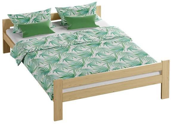 Postel z masivu VitBed 160x200 Fumi borovice s roštem