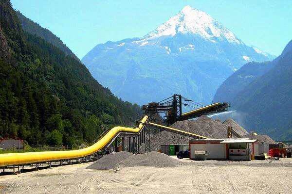 Erstfeld – Tunel Alp Transit Gotthard | Agir Steel