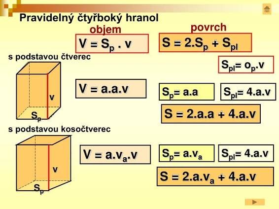 PPT - Kolmé hranoly - povrch a objem PowerPoint Presentation, free download - ID:3529970