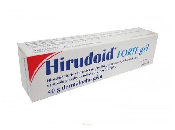 HIRUDOID FORTE gel (tuba Al) 1x40 g