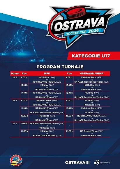 Ostrava Cup 2024_program U17
