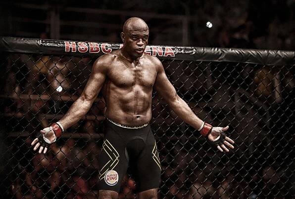 Anderson Silva HSBC Arena Wallpaper