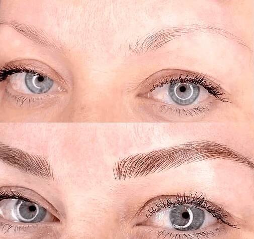 feather eyebrows near me