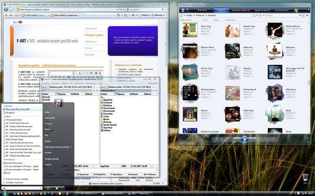 48 hodin s Windows Vista Ultimate x64 - Windows Vista - Microsoft Windows - MyEgo.cz - Radek Hulán webzine