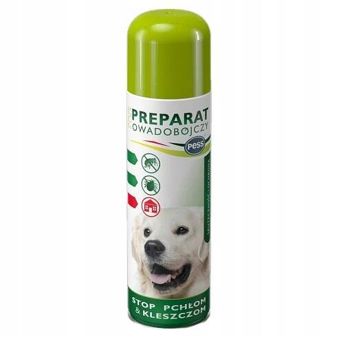 Pess Flea Kil Plus 250 ml na blechy Klíšťata