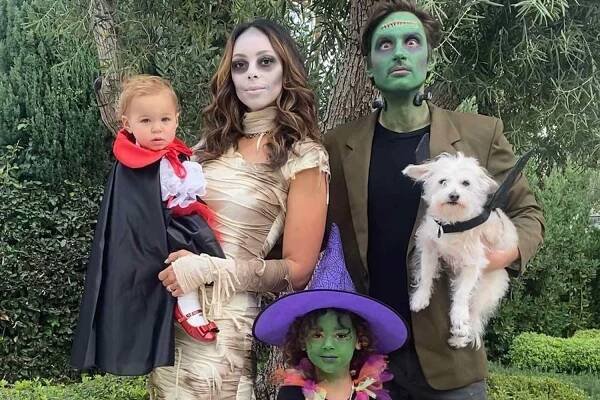 Amber Stevens West Sticks to the 'Classics' for Her Family's Sweet and Spooky Halloween Costumes
