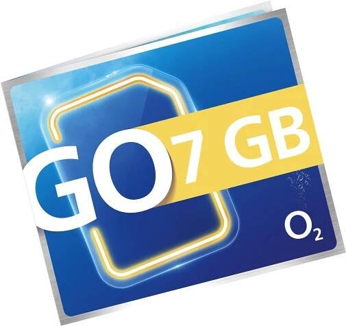 O2 Předplacená karta GO 7 GB