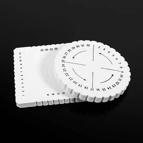 DISK KUMIHIMO NA TKANÍ MAKRAMÉ ŠŇŮR 10 CM EAN (GTIN) 4005527324512