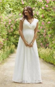 NICOLA svatební šaty těhotenské Tiffany Rose - Agnes