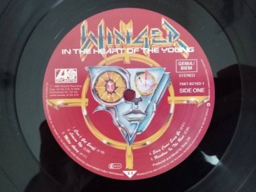 Winger – In The Heart Of The Young (1990) Vinyl (VG+/VG+) - LP / Vinylové desky