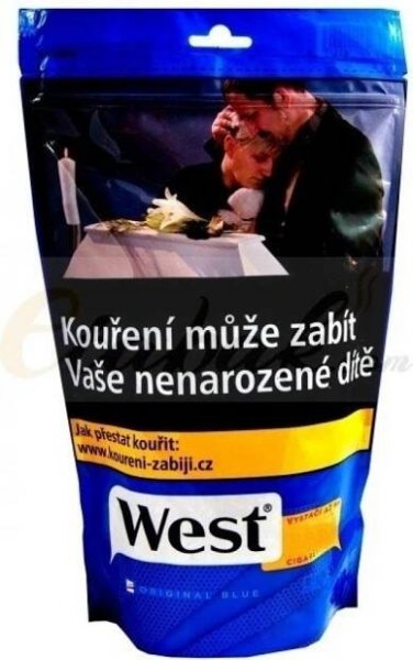West Blue 105 g cigaretový tabák