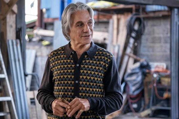 Power Book III: Raising Kanan - Season 4 2025. Marchetti's Tropical Fish; Stefano Marchetti (Tony Danza); Marvin Thomas (London Brown)