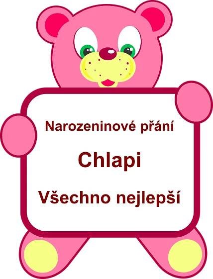 Přání 30 let ke kulatinám, blahopřání k narozeninám, gratulace, přáníčko
