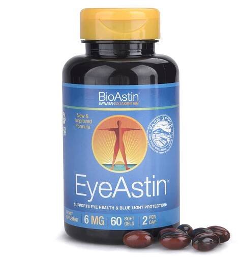 Diky prirode havajsky astaxanthin EyeAstin 60kapslí obal+kapsle