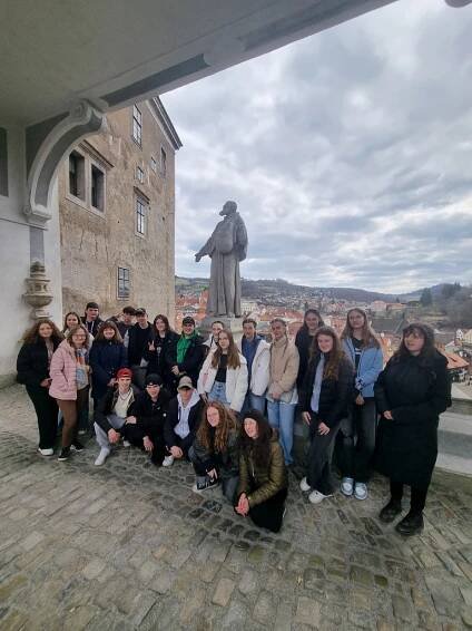 Návštěva slovenských studentů z Prievidze - Gymnázium Prachatice