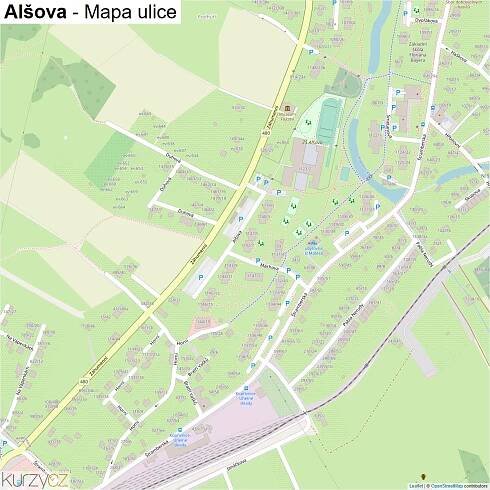 Alšova - mapy | Kurzy.cz