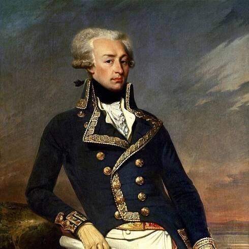 1834 Marquis de Lafayette Portrait | Lieutenant General in 1791 | Painted by Joseph-Désiré Court | Digital Download