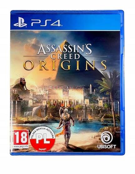 ASSASSIN'S CREED ORIGINS / PS4 / PS5 / TITULKY PL / HRA NA DESCE V KRABICI