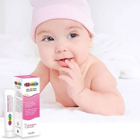 PEDIAKID® Gel de soin Premières Dents - Soothes dental growth