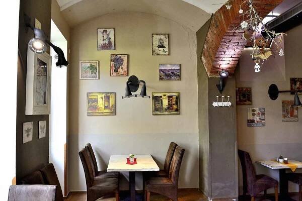 Restaurace Koza Roza v Berouně.