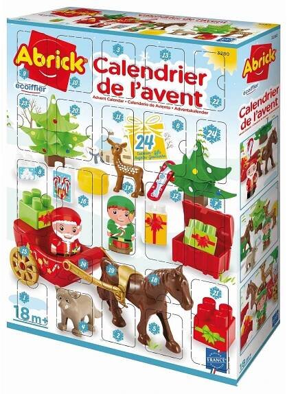 Ecoiffier Abrick 3280 Adventní kalendář